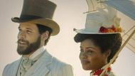 Peggy Scott and Dr. William Kirkland in The Gilded Age Season 3 (Image Via Instagram/@gildedagehbo)